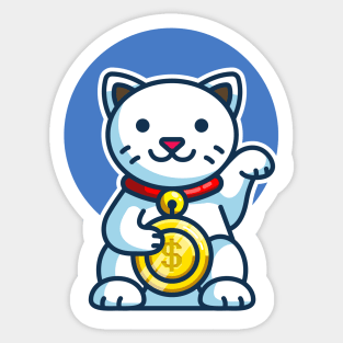 Maneki Neko Sticker